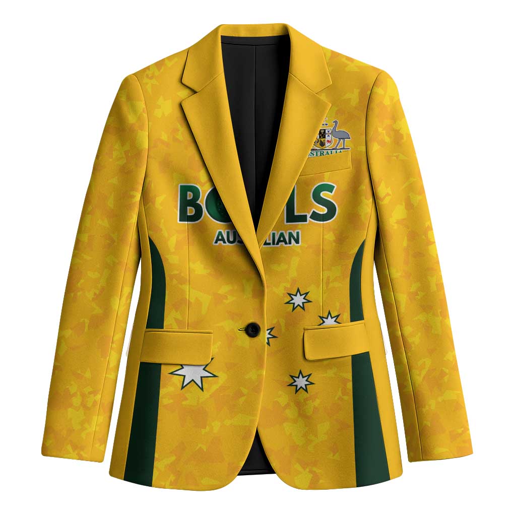 Australian Lawn Bowls Custom Blazer Aussie Minimalist Style - Aussie Hoodie