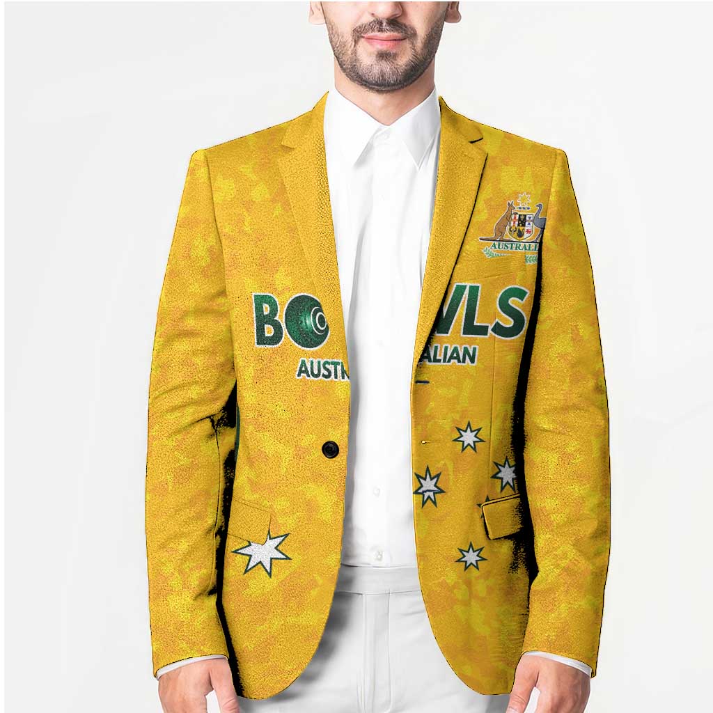 Australian Lawn Bowls Custom Blazer Aussie Minimalist Style - Aussie Hoodie