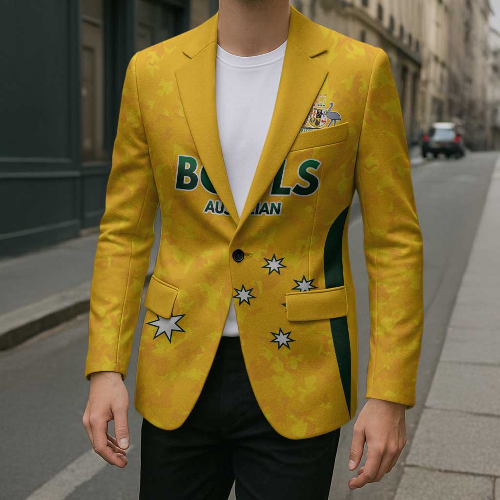 Australian Lawn Bowls Custom Blazer Aussie Minimalist Style - Aussie Hoodie