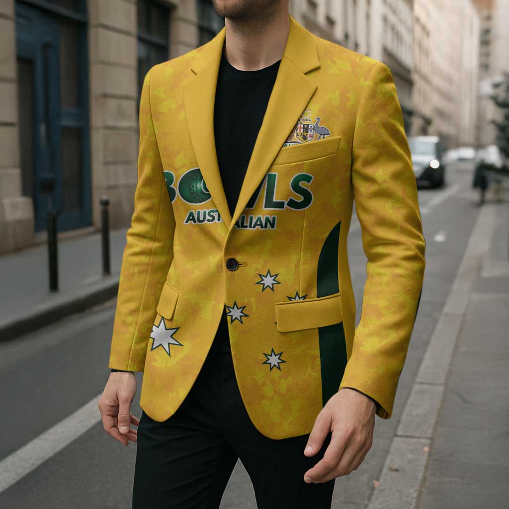 Australian Lawn Bowls Custom Blazer Aussie Minimalist Style - Aussie Hoodie