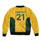 Australian Lawn Bowls Custom Bomber Jacket Aussie Minimalist Style - Aussie Hoodie