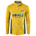 Australian Lawn Bowls Custom Button Sweatshirt Aussie Minimalist Style - Aussie Hoodie