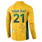 Australian Lawn Bowls Custom Button Sweatshirt Aussie Minimalist Style - Aussie Hoodie
