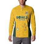 Australian Lawn Bowls Custom Button Sweatshirt Aussie Minimalist Style - Aussie Hoodie
