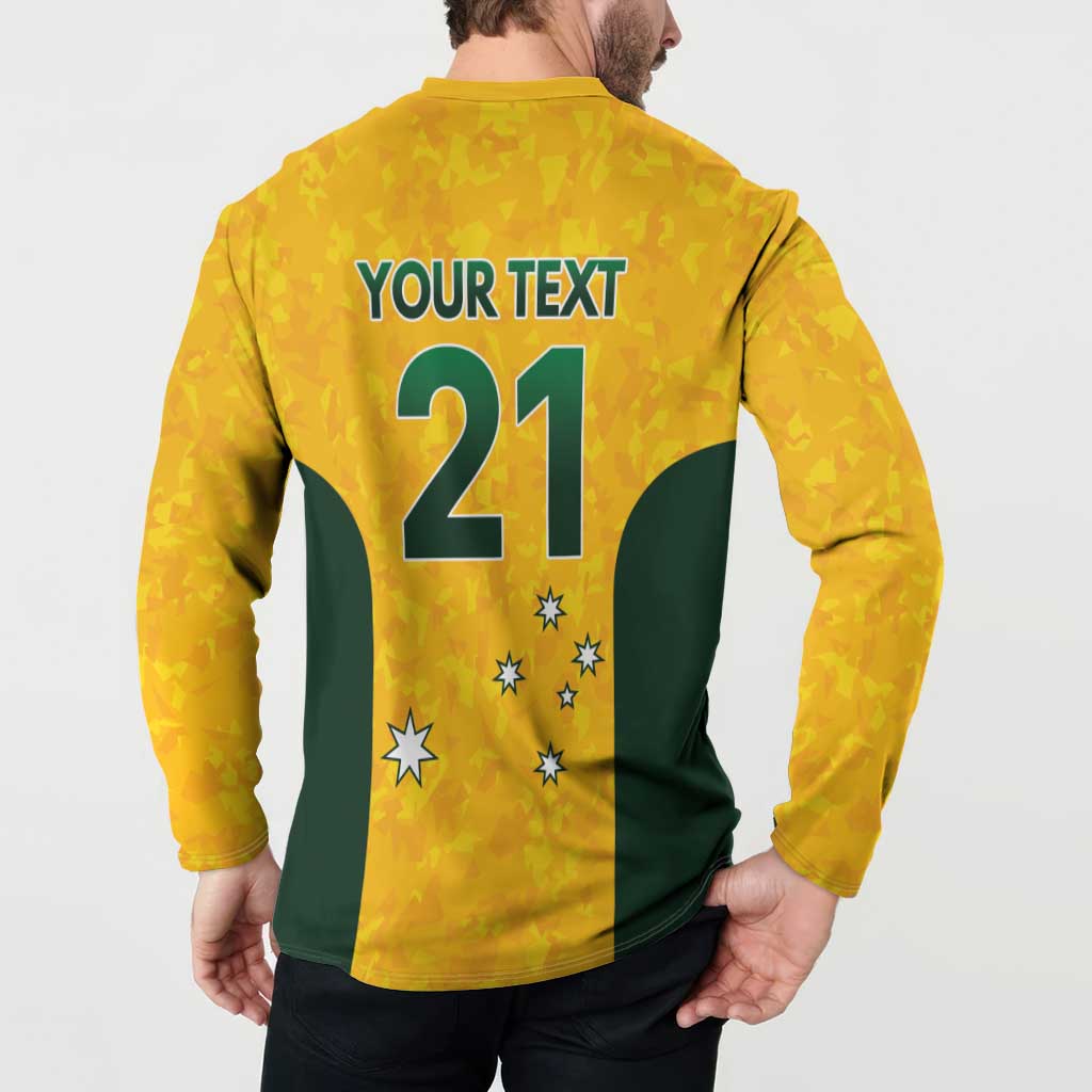 Australian Lawn Bowls Custom Button Sweatshirt Aussie Minimalist Style - Aussie Hoodie