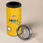 Australian Lawn Bowls Custom 4 in 1 Can Cooler Tumbler Aussie Minimalist Style - Aussie Hoodie