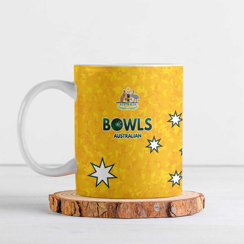 Australian Lawn Bowls Custom Ceramic Mug Aussie Minimalist Style - Aussie Hoodie