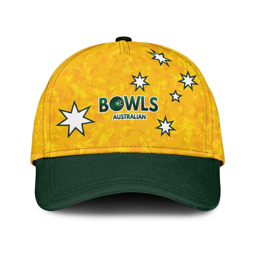 Australian Lawn Bowls Custom Classic Cap Aussie Minimalist Style - Aussie Hoodie