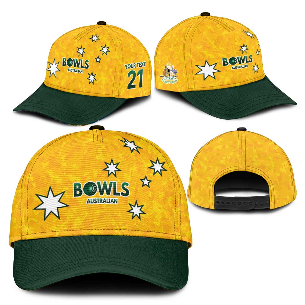 Australian Lawn Bowls Custom Classic Cap Aussie Minimalist Style - Aussie Hoodie