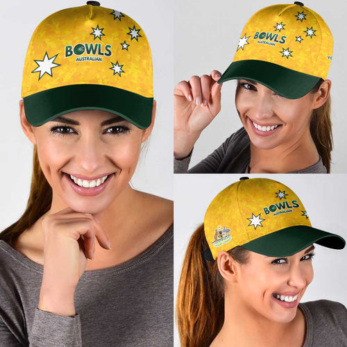 Australian Lawn Bowls Custom Classic Cap Aussie Minimalist Style - Aussie Hoodie