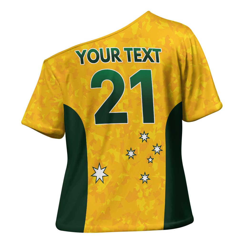 Australian Lawn Bowls Custom Cross Shoulder Shirt Aussie Minimalist Style - Aussie Hoodie