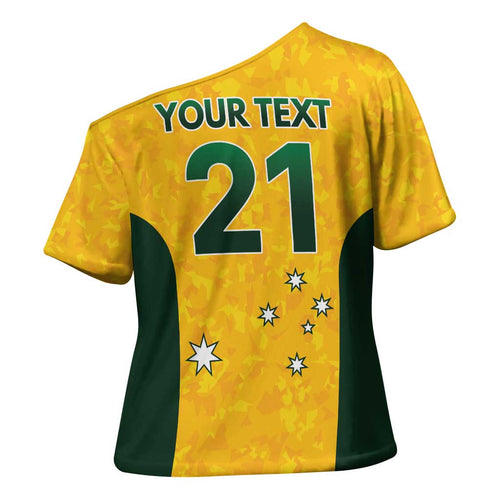 Australian Lawn Bowls Custom Cross Shoulder Shirt Aussie Minimalist Style - Aussie Hoodie