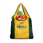 Australian Lawn Bowls Grocery Bag Aussie Minimalist Style - Aussie Hoodie