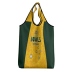 Australian Lawn Bowls Grocery Bag Aussie Minimalist Style - Aussie Hoodie