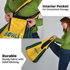 Australian Lawn Bowls Grocery Bag Aussie Minimalist Style - Aussie Hoodie