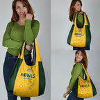 Australian Lawn Bowls Grocery Bag Aussie Minimalist Style - Aussie Hoodie