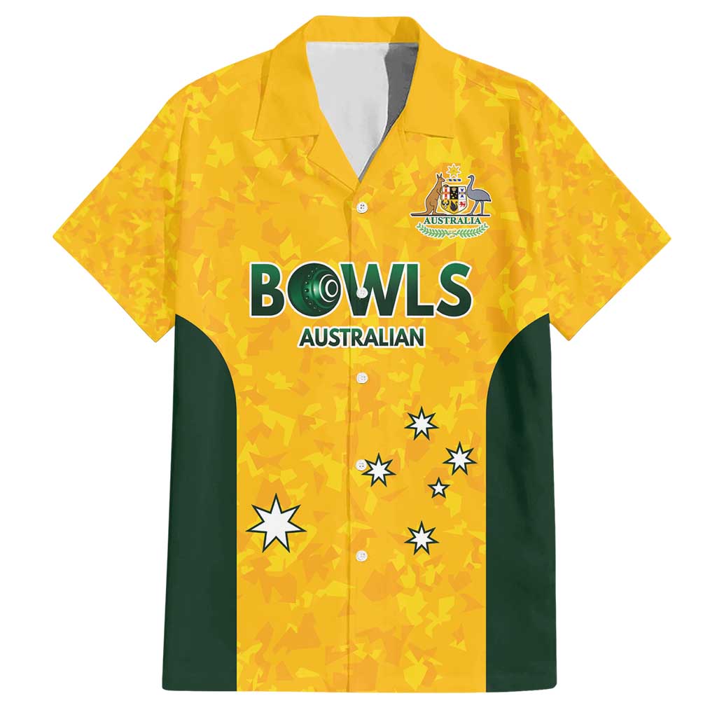 Australian Lawn Bowls Custom Hawaiian Shirt Aussie Minimalist Style - Aussie Hoodie