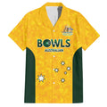 Australian Lawn Bowls Custom Hawaiian Shirt Aussie Minimalist Style - Aussie Hoodie
