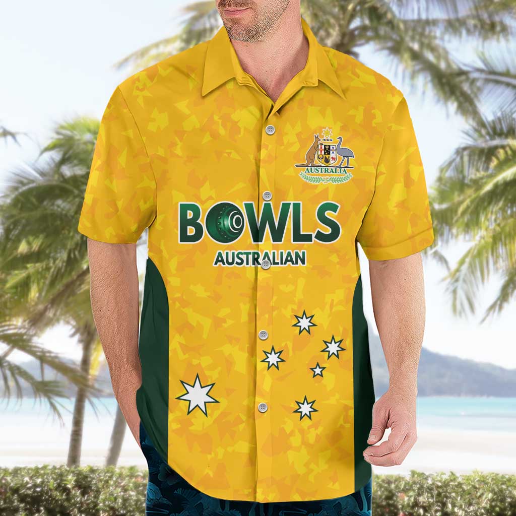 Australian Lawn Bowls Custom Hawaiian Shirt Aussie Minimalist Style - Aussie Hoodie
