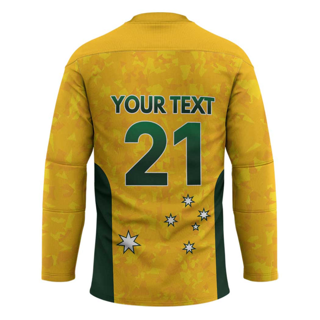 Australian Lawn Bowls Custom Hockey Jersey Aussie Minimalist Style - Aussie Hoodie