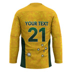 Australian Lawn Bowls Custom Hockey Jersey Aussie Minimalist Style - Aussie Hoodie