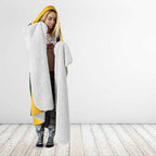 Australian Lawn Bowls Hooded Blanket Aussie Minimalist Style - Aussie Hoodie