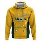 Australian Lawn Bowls Custom Hoodie Aussie Minimalist Style - Aussie Hoodie