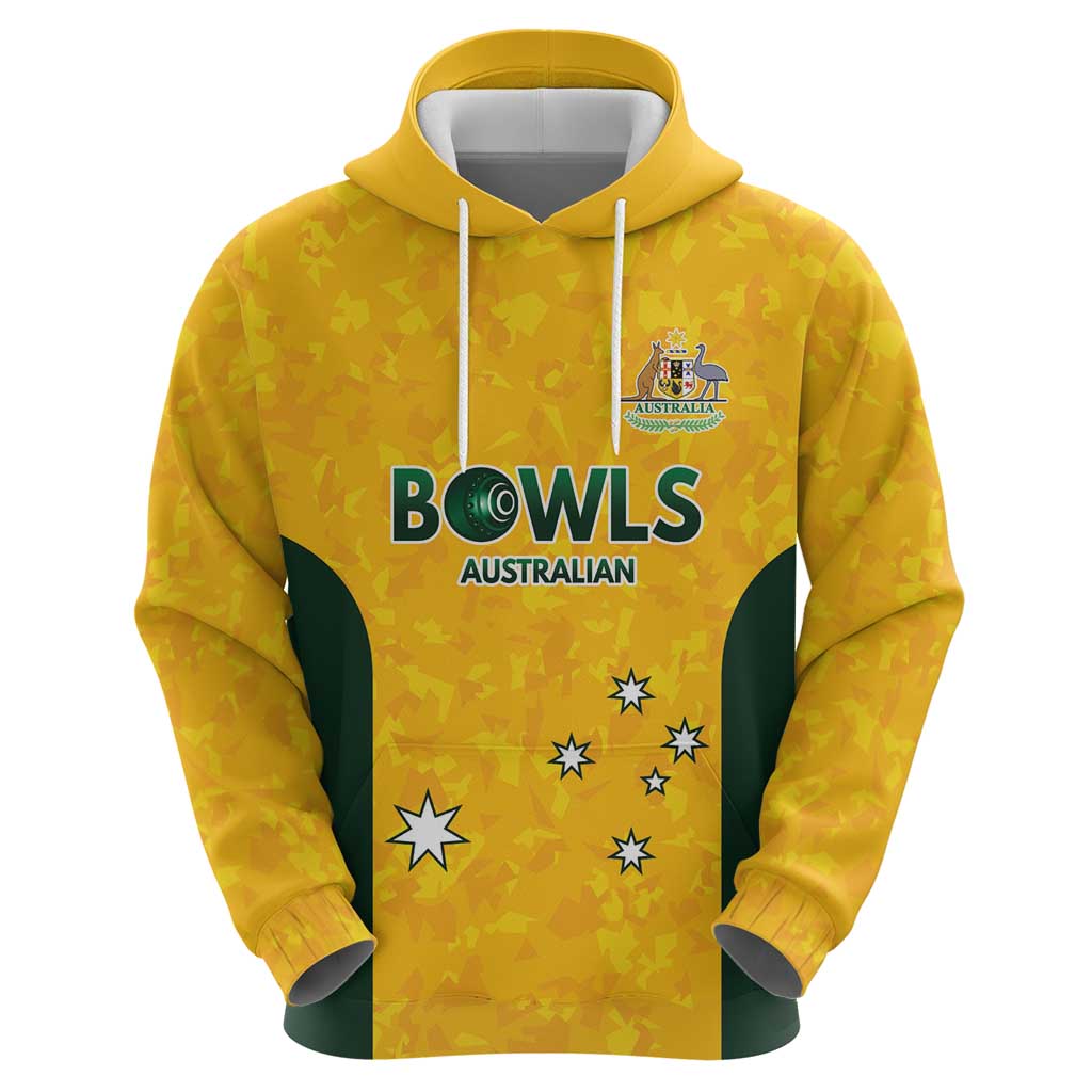 Australian Lawn Bowls Custom Hoodie Aussie Minimalist Style - Aussie Hoodie