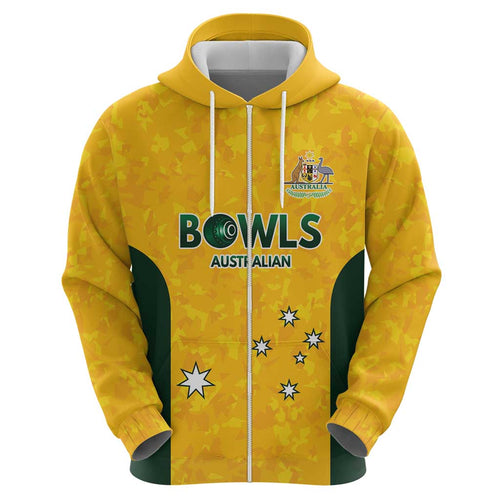 Australian Lawn Bowls Custom Hoodie Aussie Minimalist Style - Aussie Hoodie
