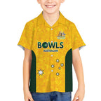 Australian Lawn Bowls Custom Kid Hawaiian Shirt Aussie Minimalist Style - Aussie Hoodie