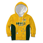 Australian Lawn Bowls Custom Kid Hoodie Aussie Minimalist Style - Aussie Hoodie