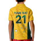 Australian Lawn Bowls Custom Kid Polo Shirt Aussie Minimalist Style - Aussie Hoodie
