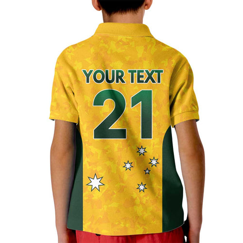 Australian Lawn Bowls Custom Kid Polo Shirt Aussie Minimalist Style - Aussie Hoodie