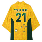 Australian Lawn Bowls Custom Kimono Aussie Minimalist Style - Aussie Hoodie