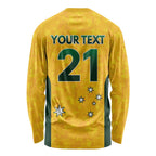 Australian Lawn Bowls Custom Long Sleeve Shirt Aussie Minimalist Style - Aussie Hoodie