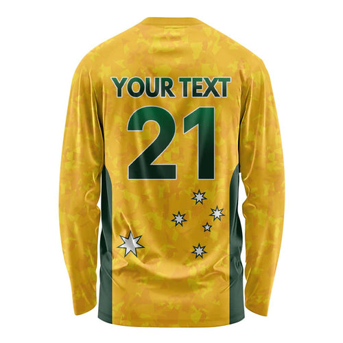 Australian Lawn Bowls Custom Long Sleeve Shirt Aussie Minimalist Style - Aussie Hoodie