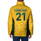 Australian Lawn Bowls Custom Padded Jacket Aussie Minimalist Style - Aussie Hoodie