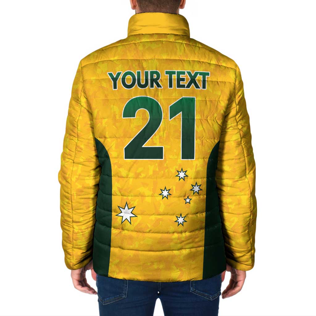 Australian Lawn Bowls Custom Padded Jacket Aussie Minimalist Style - Aussie Hoodie