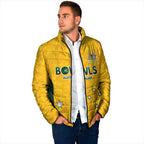 Australian Lawn Bowls Custom Padded Jacket Aussie Minimalist Style - Aussie Hoodie