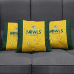 Australian Lawn Bowls Pillow Cover Aussie Minimalist Style - Aussie Hoodie