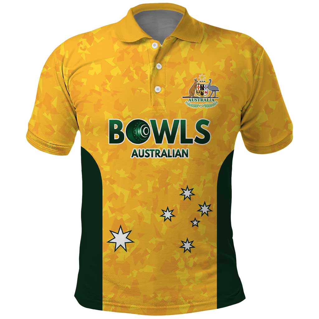 Australian Lawn Bowls Custom Polo Shirt Aussie Minimalist Style - Aussie Hoodie
