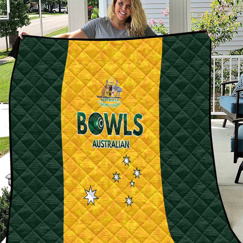 Australian Lawn Bowls Quilt Aussie Minimalist Style - Aussie Hoodie