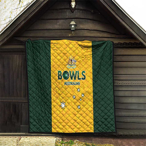 Australian Lawn Bowls Quilt Aussie Minimalist Style - Aussie Hoodie