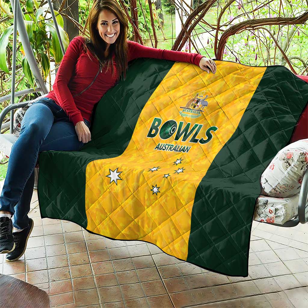 Australian Lawn Bowls Quilt Aussie Minimalist Style - Aussie Hoodie