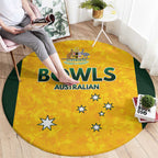 Australian Lawn Bowls Round Carpet Aussie Minimalist Style - Aussie Hoodie