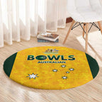 Australian Lawn Bowls Round Carpet Aussie Minimalist Style - Aussie Hoodie