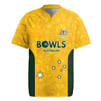 Australian Lawn Bowls Custom Rugby Jersey Aussie Minimalist Style - Aussie Hoodie