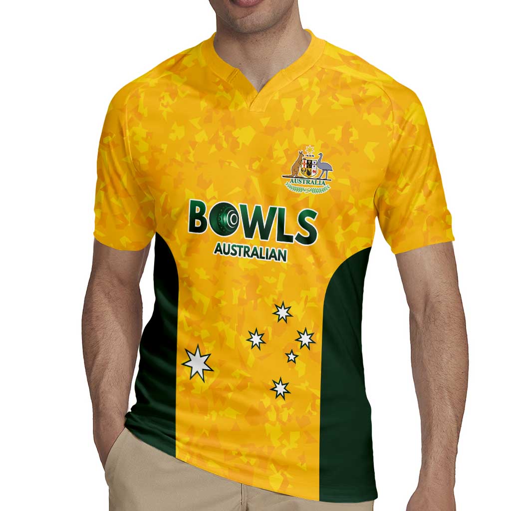 Australian Lawn Bowls Custom Rugby Jersey Aussie Minimalist Style - Aussie Hoodie