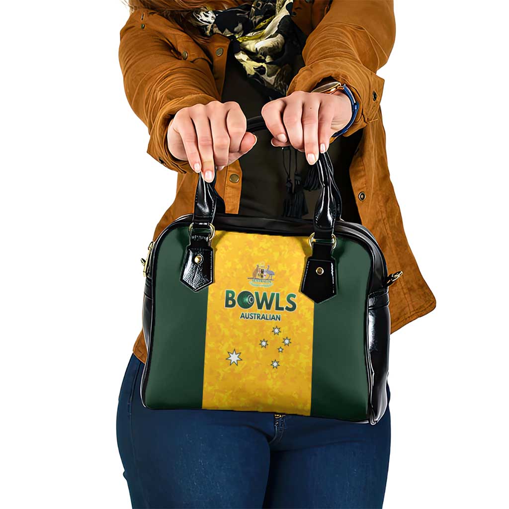 Australian Lawn Bowls Shoulder Handbag Aussie Minimalist Style - Aussie Hoodie