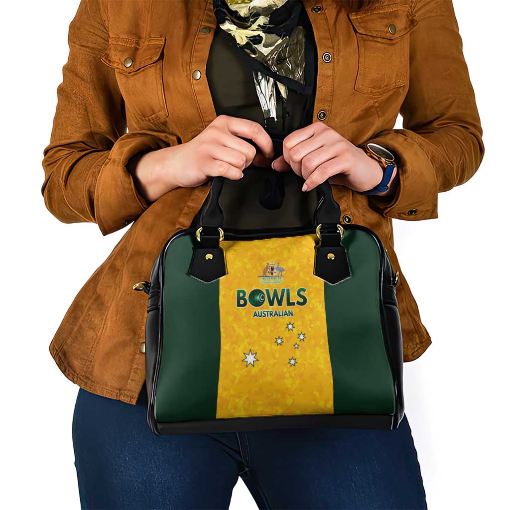 Australian Lawn Bowls Shoulder Handbag Aussie Minimalist Style - Aussie Hoodie